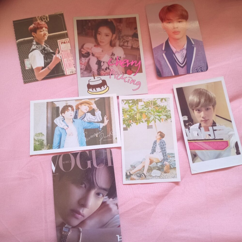 Lot Of7 Kpop Photocards